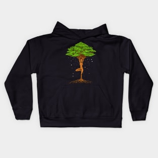 Zen Tree Of Life Kids Hoodie